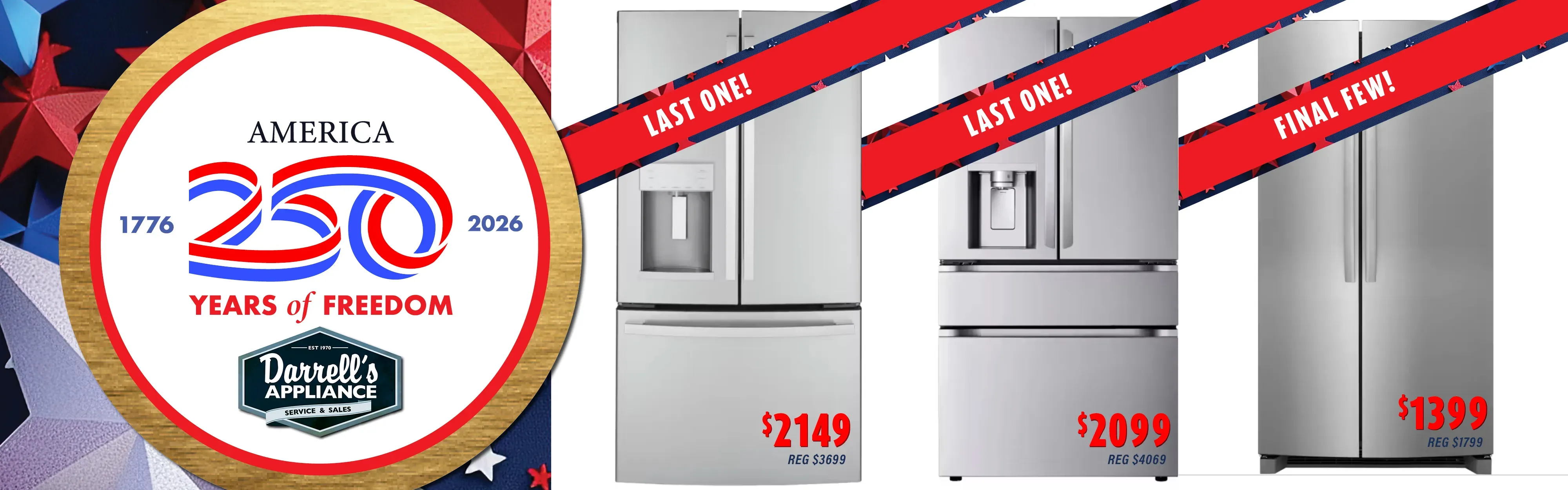 4th of July Fridge Specials